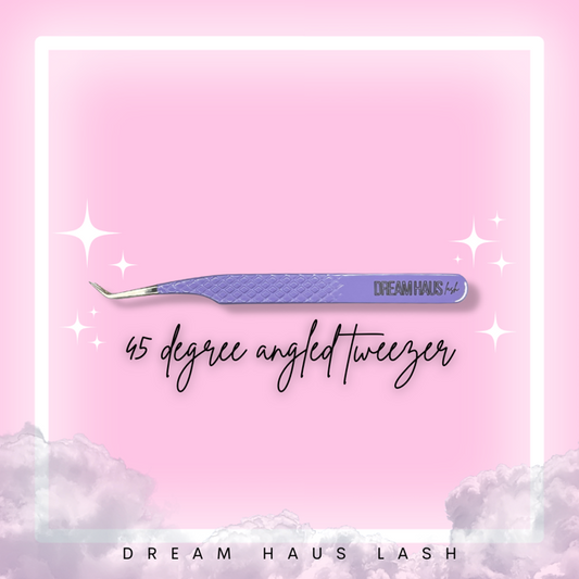 Goddess 45 degree angled tweezer