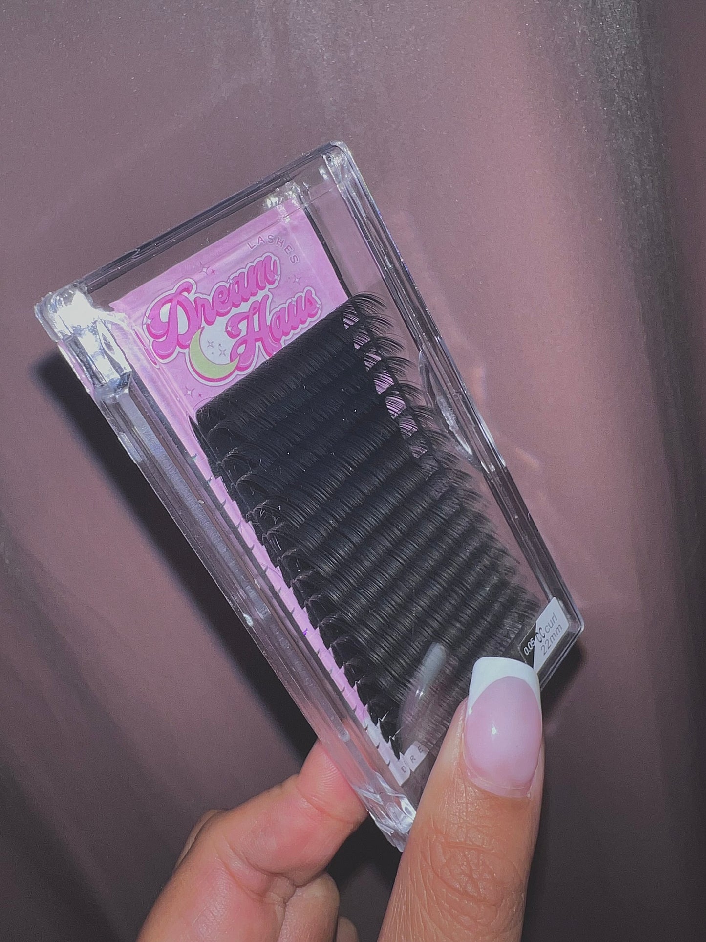 Dream Haus Lash Extensions - D curl .05 Single Tray