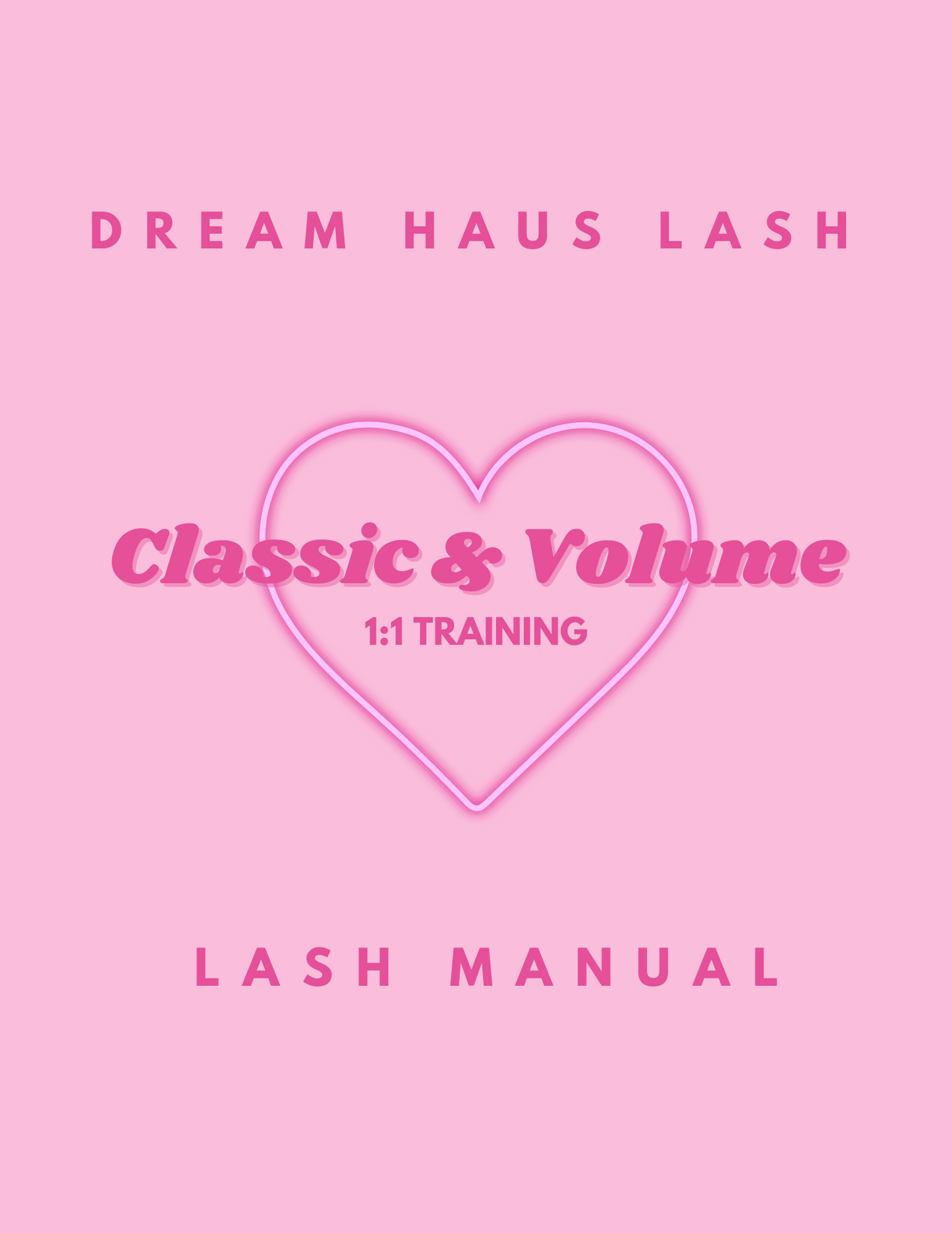 Dream Haus Lash - Classic & Volume - Digital Book