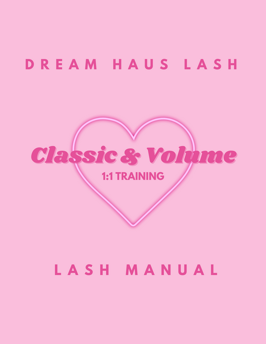 Dream Haus Lash - Classic & Volume - Digital Book