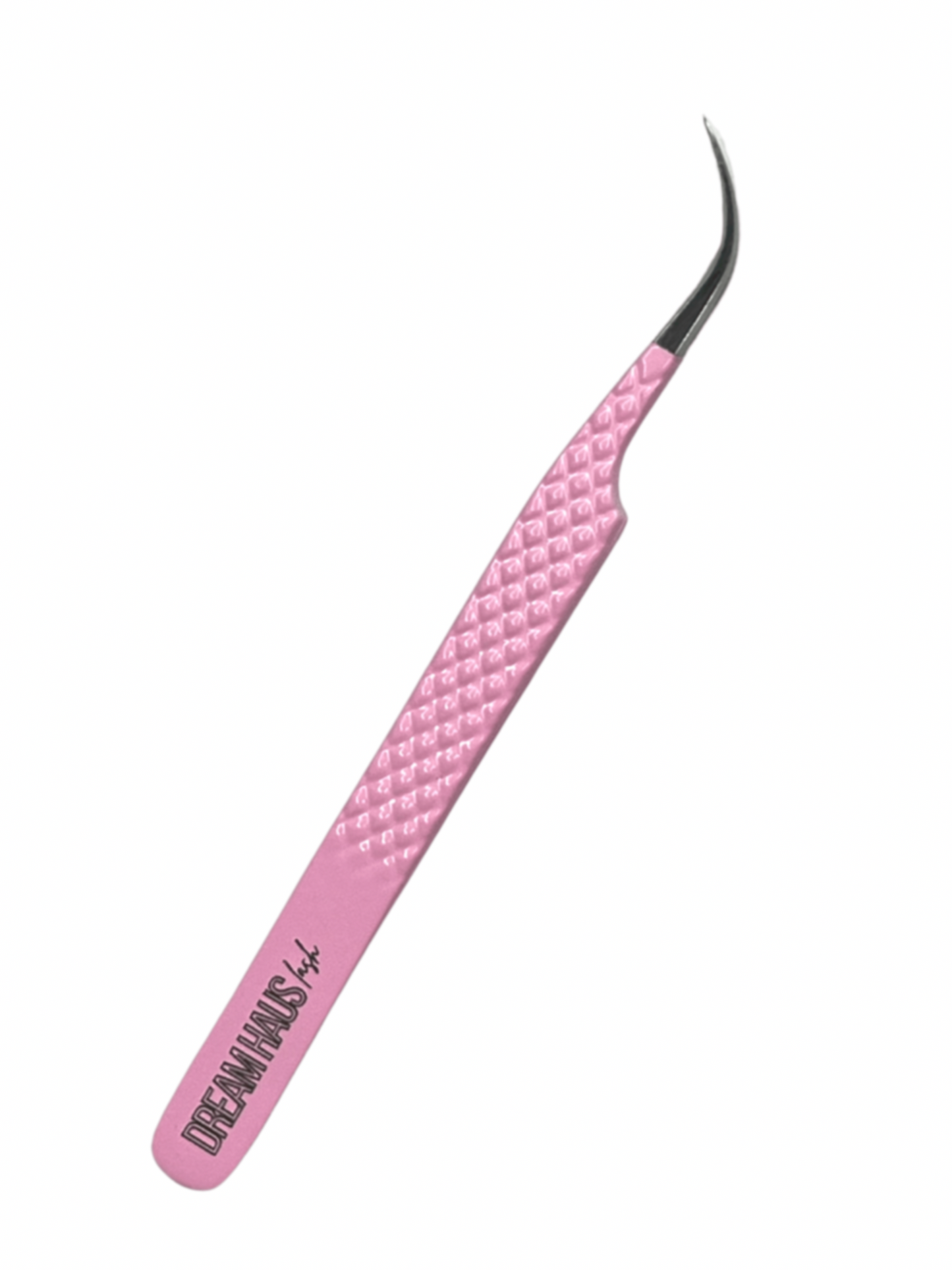 Pretty Pink J Curve Tweezer